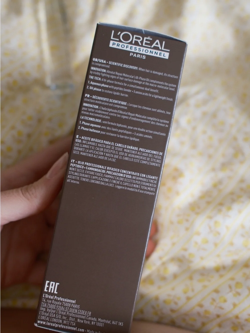Absolut Repair Molecular Oil NIB